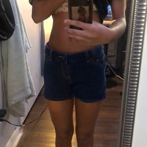 Soft jean shorts girls size 10-12